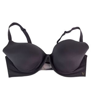 Victoria Secret No Underwire Lined Semi Demi Lavender Purple Soft Bra Sz 36D